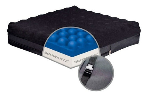 Antibedsore Wheelchair Cushion with Memory Foam Spheres Cells 0