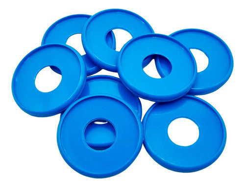 Expansion Rings Disks 32mm Binding X 8 French Blue 0