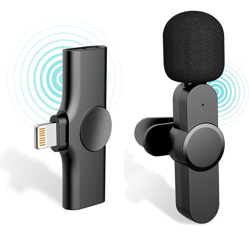 Wireless Microphone by iDiskk / Lavalier / Black 0