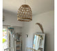 Wicker Hanging Lamp Cage 40x40 3