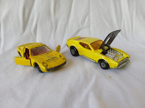 Lote De Dos Autos De Colección Matchbox De La Decada De 1970 1