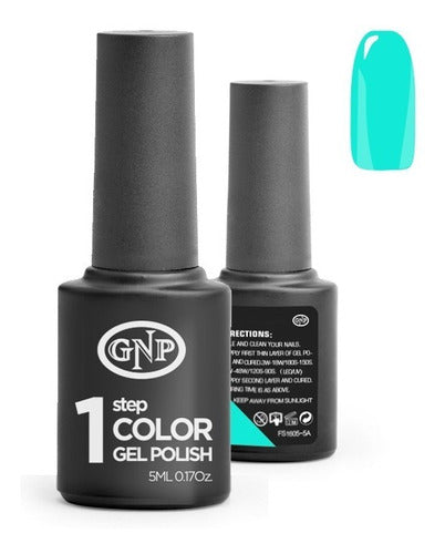 Esmalte Para Uñas En Gel De 1 Paso #25 Verde Agua Nice 0