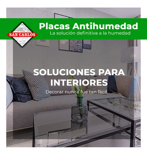 Placas San Carlos - Antihumedad - 52x27cm - Marmol 2