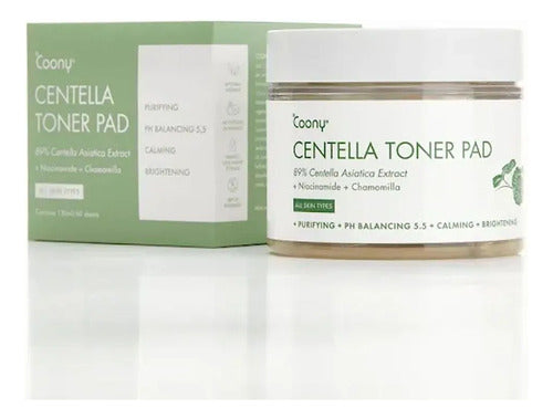 Coony Centella Toner Pad Facial Cleansing Pads 0