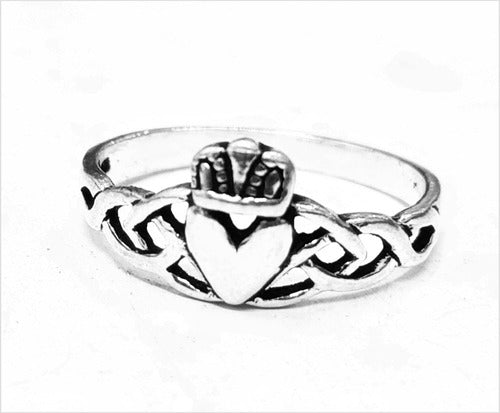 MyE Claddagh Celtic Knot Ring in Silver 3 Gr 0.6 Cm Art 1422 0