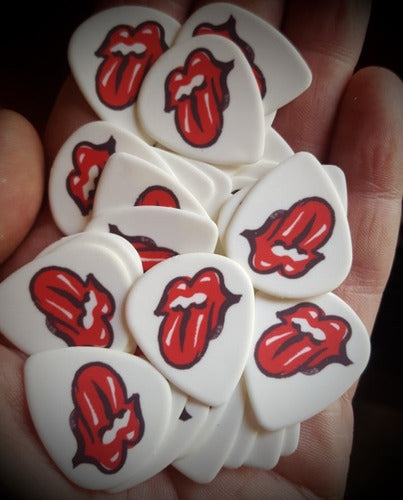 Personalized Guitar Picks X 100 Double-Sided with Your Logo 6
