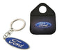 Ford Metal Logo Keychain + Multi-Purpose Neoprene Waste Bag 0