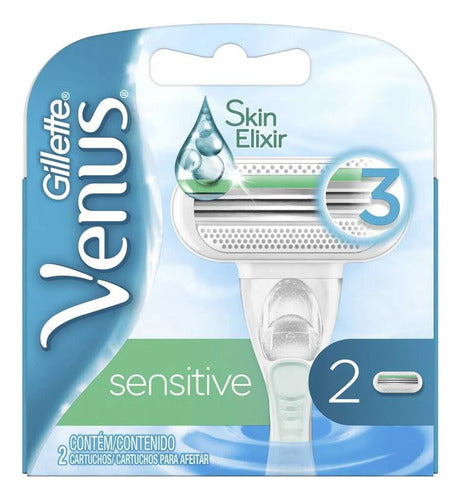 Venus Sensitive Shaving Machine Replacement 2 Units 0