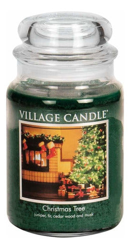 Village Candle Vela Perfumada Para Rbol De Navidad, Tarro Gr 0