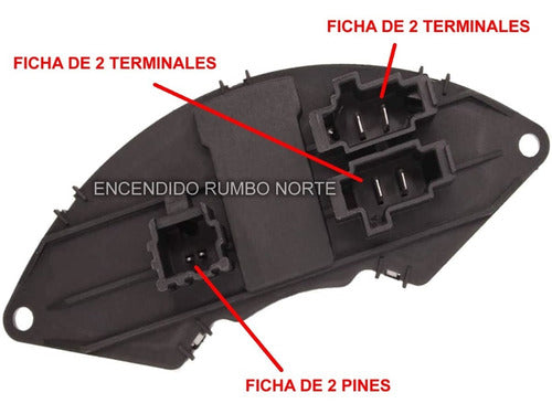 Peug Resistencia Variador Peug Expert Citroen Berlingo Picasso C4 1