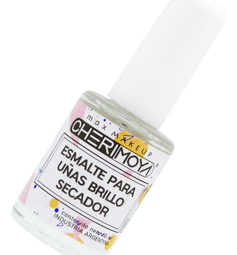 Cherimoya Nail Polish with Glossy Finish and Quick Dry for Manicure Hands 4