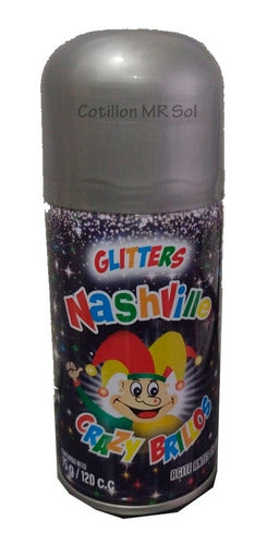 Glitter Aerosol for Hair and Body (Nashville) - 1 Unit 1