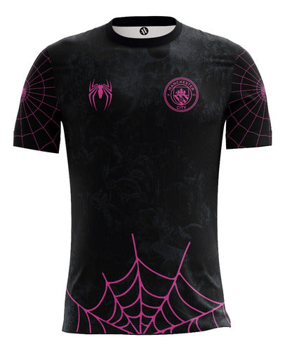 Manchester City Spider Edition Artemix Cax-1783 T-shirt 1