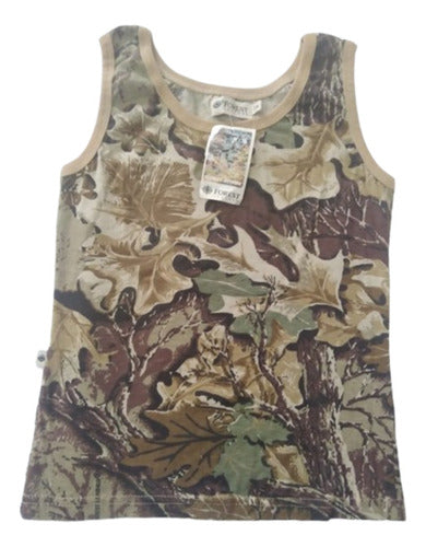 Forest Camouflage Tank Top Women 0