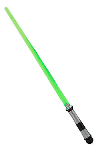 Sable Verde Luz De 71 Cm Con 22 Leds Brillantes Verdes 1