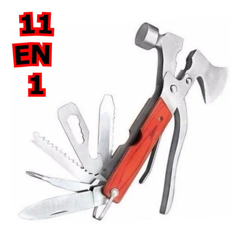 Set Tools Clamp Hammer Swiss Army Knife Axe X11 0