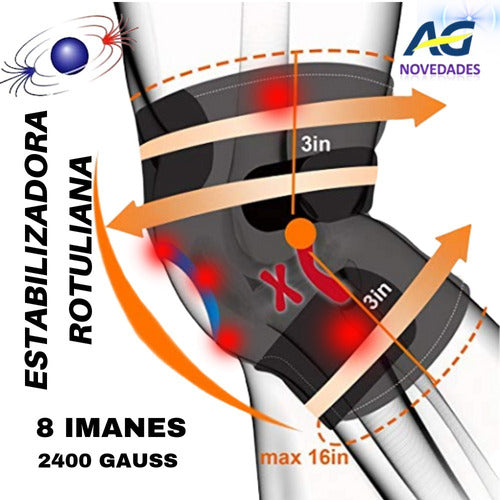 Magnetag Magnetic Knee Brace for Meniscus Support 4