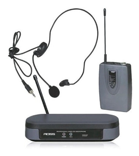 Wireless Headset Microphone Ross FV-513-HS 0