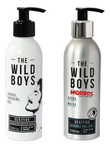 Sexitive Kit X2 Crema Para Autoplacer + Ultradeslizante The Wild Boys 0