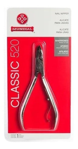 Mundial Classic Nail Clipper Manicure Pedicure Cod. 520 0