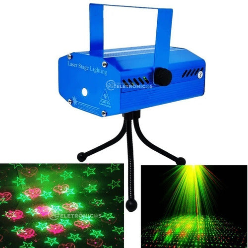 Laser Raio Jogo De Luz Holográfico Super Iluminação Festa 3