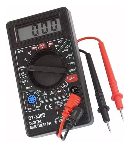 Modul Multimetro Digital Tester Con Buzzer DT830D 0