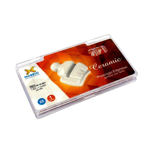 Morelli Kit De Brackets Edgewise Ceramic ,022 Caso Completo 0