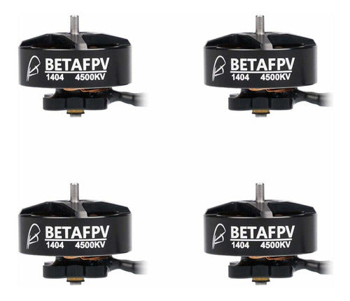 Betafpv 4pcs 1404 4500KV Brushless Motor 4S FPV RC Motor for F4 AIO 20A Toothpick Flight Controller 0