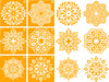 Deco Stencils Mandala Stencils 20x20cm (6 Designs) A03 0