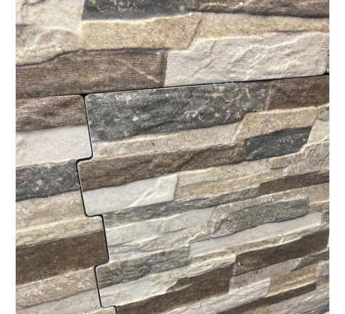 Articons Ceramica Pared Piedra Encastre Ambar 2