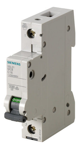 Siemens Thermomagnetic Switch 5SL3125-7MB Pack of 2 Units 0