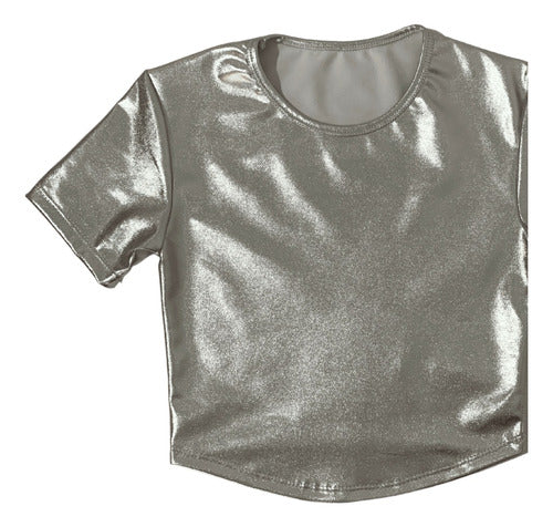 So Cippo Glow Metallic Shine Top for Teens 1