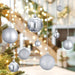 102-Piece Silver Christmas Ornaments Set 2