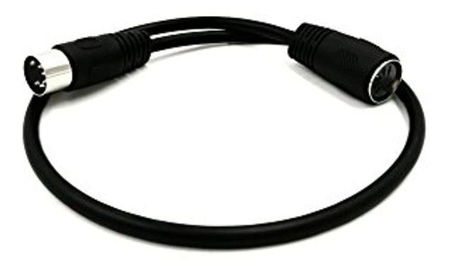 Sinloon 20-Inch Midi Extension Cable MIDI 5-Pin DIN Male to Female 2