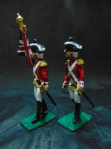 British Lead Soldiers, 18th Century Redcoats, Invasiones Inglesas 8
