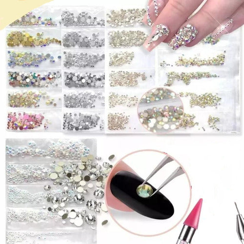 DD2 Strass Crystals 3D Stones for Nail Decoration Nail Art 2