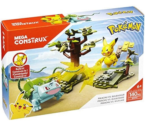 Mega Construx Pokemon Pikachu Vs. Bulbasaur 2