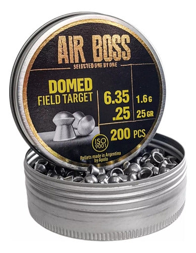 Apolo Balines Air Boss 6.35 Mm Domed Field Target X 200 25 G 1