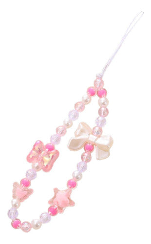 Pulseira Fofa Chaveiro, Cordão De Laços Multi-rosa 0