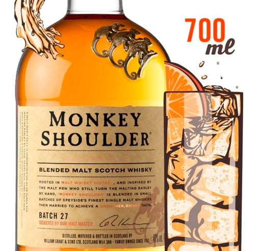 Monkey Shoulder Whisky Imported Box 3x700 Ml 2