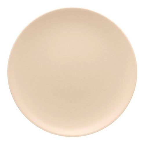 Set of 6 Oxford Unni Grey Ceramic Dinner Plates 26 cm 0