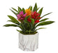 Nearly Natural Casi Natural 8139 Como Bromelia Artificial Silk Vase 0