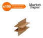 Market Paper Wine Box Separators for 6 Bottles - 100 Units 1