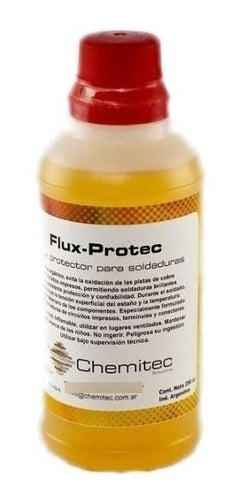 Chemitec Flux Protector Para Soldaduras Con Estaño 250 Cc 0