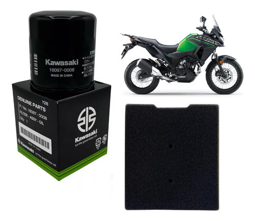 Kawasaki Versys 300 X Original Filter Kit by Gaona Motos 0