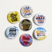 Pack of 60 Christian Quotes Button Pins 3