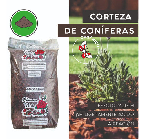 Chips Pine Bark Rincon Verde Biofertyl 10L 1