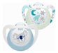 NUK For Nature Baby Bottle Set 260ml 150ml and Star Pacifiers 2