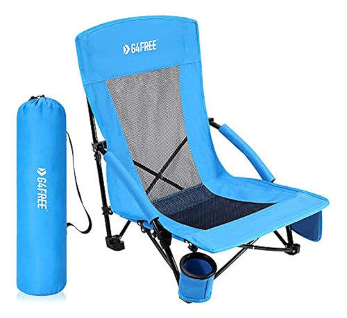 G4free Silla De Playa Con Eslinga Baja, Silla De 0