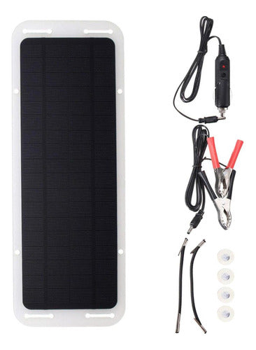 Kit De Painel Solar De 5w, Carregador De Bateria De 12v 1